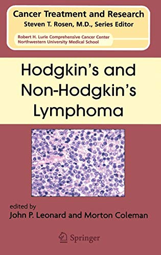 Hodgkin's and Non-Hodgkin's Lymphoma (Cancer Treatment and Research) 1 Edition (PDF Instant Download)