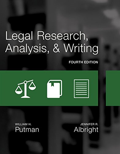 Legal Research, Analysis, and Writing (4th Edition) (PDF Instant Download)
