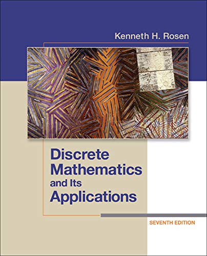 Discrete Mathematics and Its Applications 7 Edition (PDF Instant Download)
