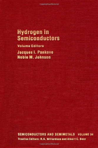 Hydrogen in Semiconductors  Edition (PDF Instant Download)