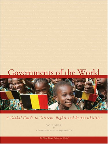 Governments of the World Vol 1 (Afghanistan-Djibouti)  Edition (PDF Instant Download)
