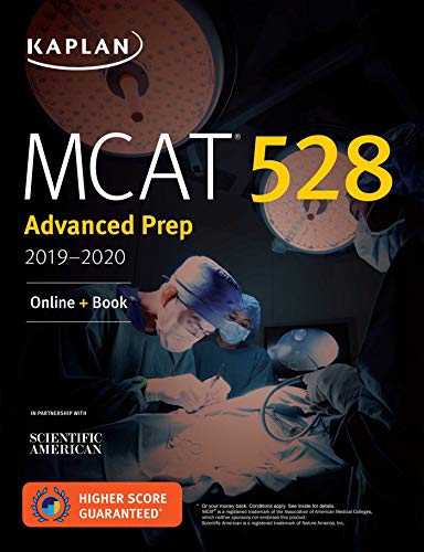 Kaplan?s MCAT 528 Advanced Prep 2019-2020 (PDF Instant Download)