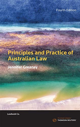 Principles and practice of australian law. 4 Edition (PDF Instant Download)