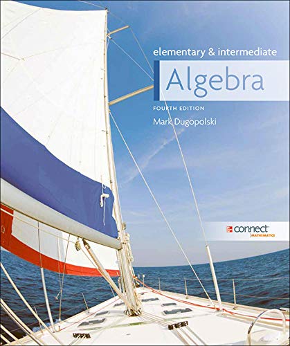 Elementary and Intermediate Algebra, 4th Edition     4th Edition (PDF Instant Download)
