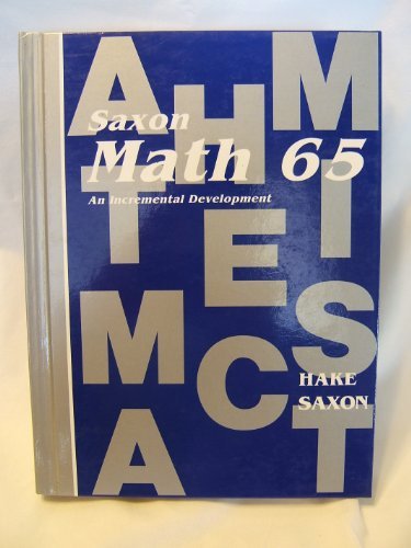 Math 6/5 (Saxon Math 6/5) 0 Edition (PDF Instant Download)