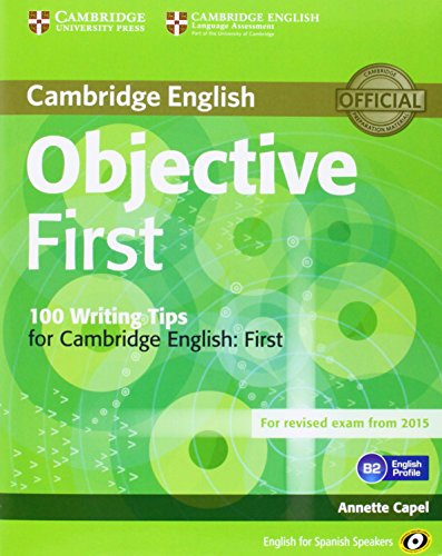 Objective First for Spanish Speakers 100 Writing Tips 4th Edition 4 Edition (PDF Instant Download)