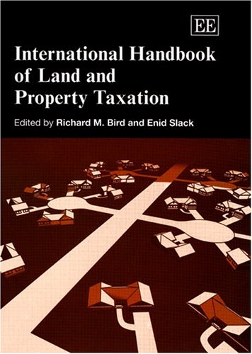 International Handbook Of Land And Property Taxation  Edition (PDF Instant Download)