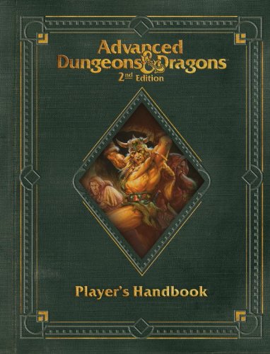 Premium 2nd Edition Advanced Dungeons & Dragons Player’s Handbook Hardcover Edition (PDF Instant Download)
