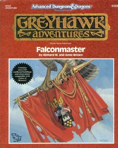 Falconmaster (AD&D 2nd Ed Fantasy Roleplaying, Greyhawk Module WGA2)  Edition (PDF Instant Download)
