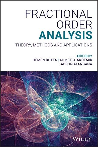 Fractional Order Analysis: Theory, Methods and Applications 1 Edition (PDF Instant Download)