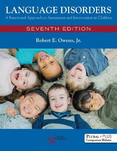 Language Disorders: A Functional Approach to Assessment and Intervention in Children 7 Edition (PDF Instant Download)