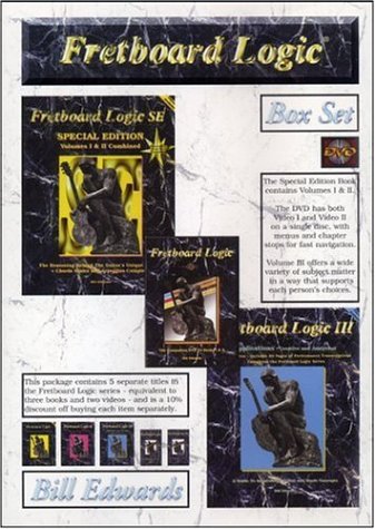 Fretboard Logic Box Set (3 Volumes and  2 Videos Combined in Two Books and One DVD Disc)  Edition (PDF Instant Download)