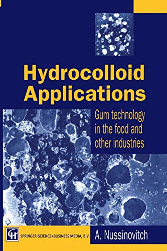 Hydrocolloid Applications: Gum technology in the food and other industries 1 Edition (PDF Instant Download)