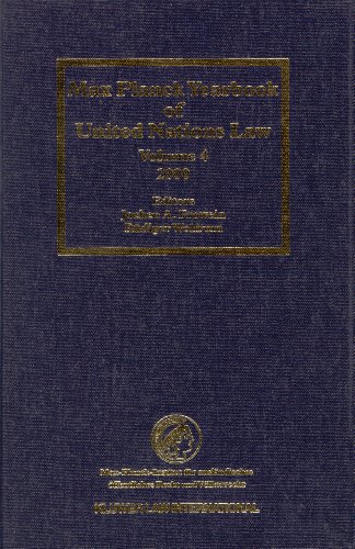 Max Planck Yearbook of United Nations Law 2000 1 Edition (PDF Instant Download)