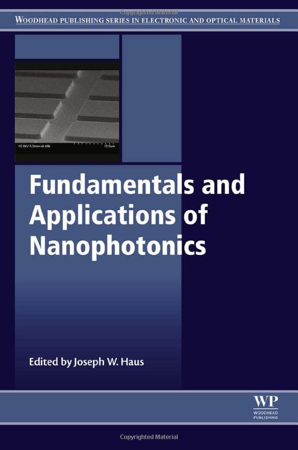 Fundamentals and Applications of Nanophotonics 1 Edition (PDF Instant Download)