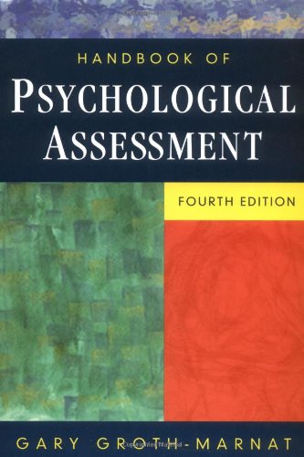 Handbook of psychological assessment Updated and expanded 4th ed Edition (PDF Instant Download)