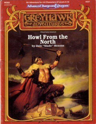 Howl from the North (Advanced Dungeons and Dragons Greyhawk Module WGS2)  Edition (PDF Instant Download)
