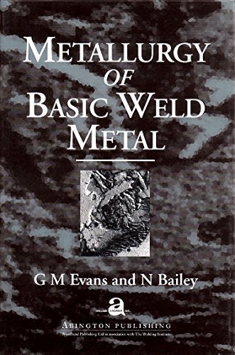 Metallurgy of Basic Weld Metal    Edition (PDF Instant Download)