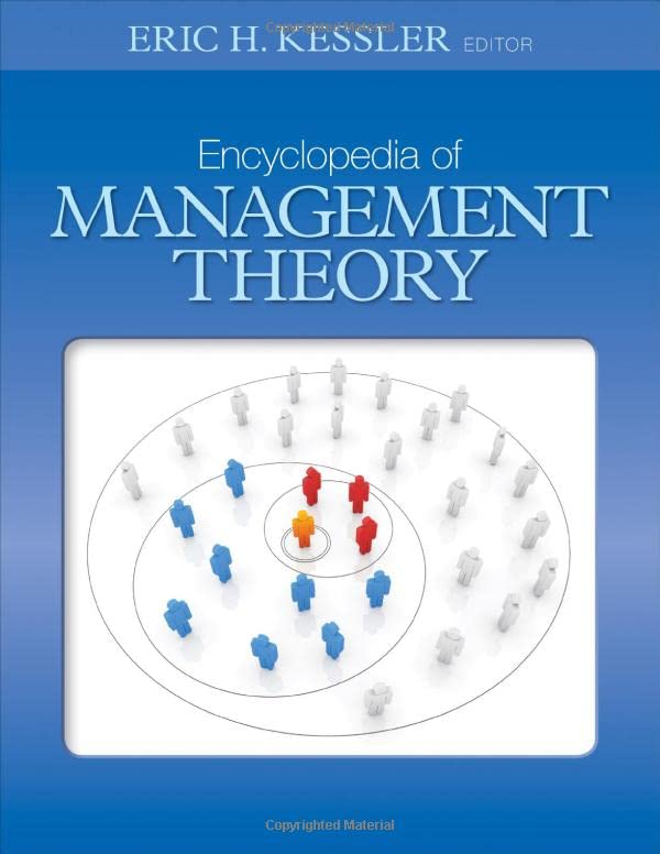 Encyclopedia of Management Theory 1 Edition (PDF Instant Download)