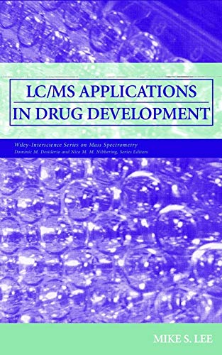 LC/MS Applications in Drug Development  1 Edition (PDF Instant Download)