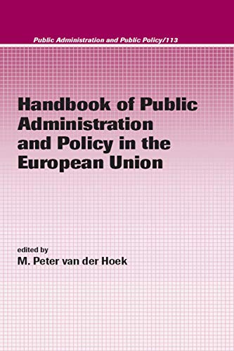 Handbook of Public Administration and Policy in the European Union 1 Edition (PDF Instant Download)