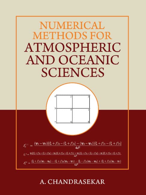 Numerical Methods for Atmospheric and Oceanic Sciences 1 Edition (PDF Instant Download)
