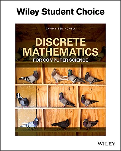 Discrete Mathematics for Computer Science 1 Edition (PDF Instant Download)