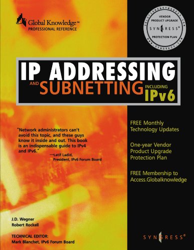 IP Addressing and Subnetting, Including IPv6 1 Edition (PDF Instant Download)