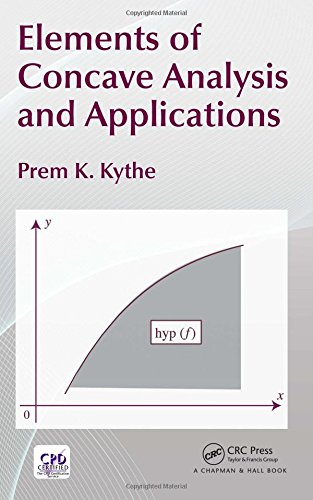 Elements of concave analysis and applications  Edition (PDF Instant Download)