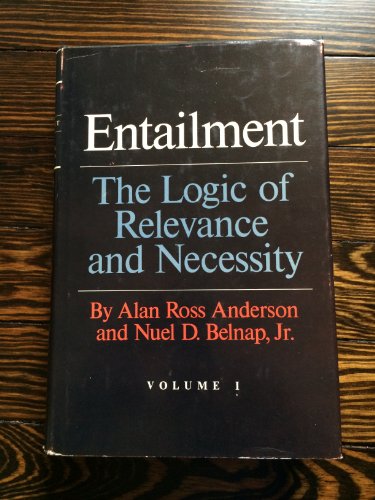 Entailment: The Logic of Relevance and Necessity, Vol. 1  Edition (PDF Instant Download)