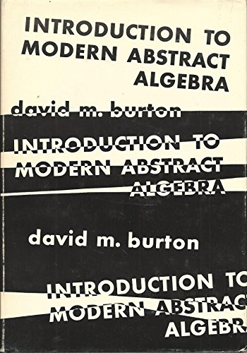 Introduction to Modern Abstract Algebra  Edition (PDF Instant Download)