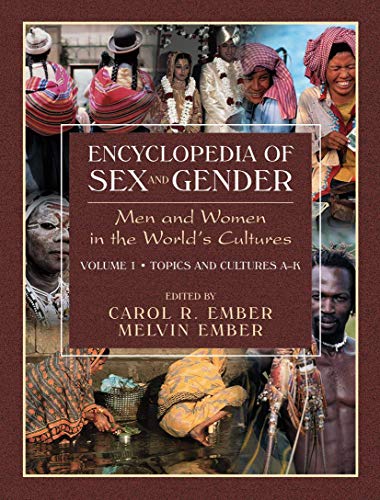 Encyclopedia of Sex and Gender: Men and Women in the World's Cultures Volume I: Topics and Cultures A-K Volume II: Cultures L-Z 1 Edition (PDF Instant Download)