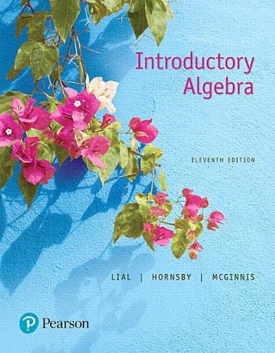 Introductory Algebra (11th Edition) (PDF Instant Download)
