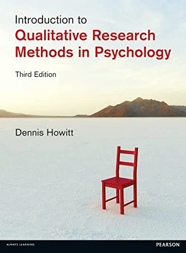 Introduction to Qualitative Research Methods in Psychology (3rd Edition) (PDF Instant Download)