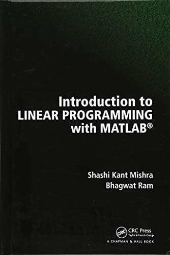Introduction to Linear Programming with MATLAB (PDF Instant Download)
