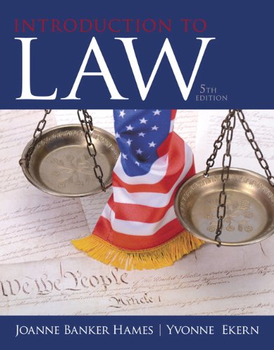 Introduction to Law 5th Edition (PDF Instant Download)