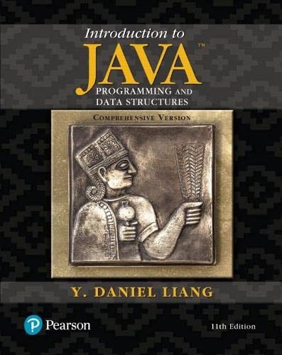 Introduction to Java Programming and Data Structures 11th Edition (PDF Instant Download)