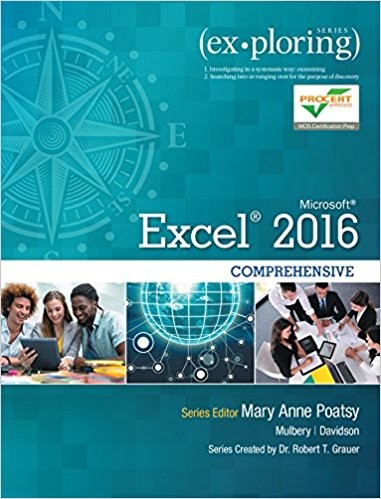 Exploring Microsoft Office Excel 2016 Comprehensive (PDF Instant Download)