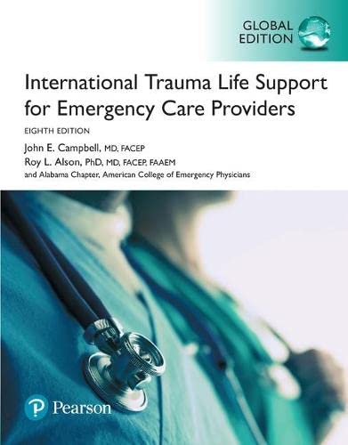 International Trauma Life Support for Emergency Care Providers (8th Global Edition) (PDF Instant Download)