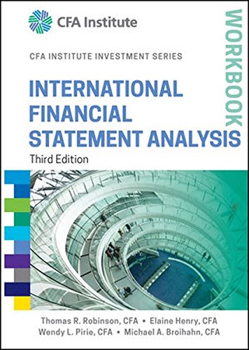 International Financial Statement Analysis (3rd edition) + Workbook (PDF Instant Download)