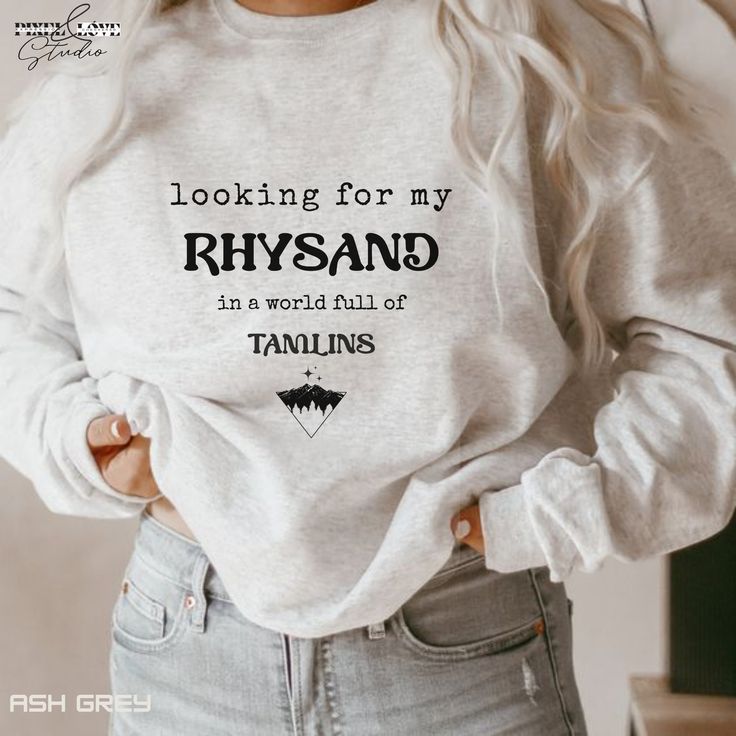 ACOTAR Inspired Sweatshirt | Looking for my Rhysand | ACOTAR Merch | Gift For Acotar Lover | Bookish Gift | ACOSF | Rhys Fandom Shirt