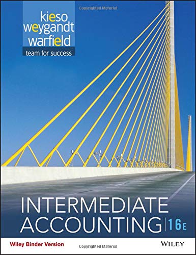 Intermediate Accounting (16th Edition) ? With Solutions (PDF Instant Download)