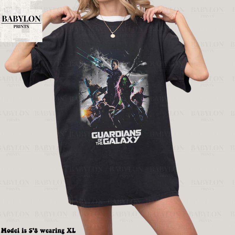 Vintage Guardians of the Galaxy Shirt, Retro Guardians Galaxy Character Shirt, Starlord Shirt, Gamora, Mantis, Rocket Groot, Cosmic Rewind For Men And Women