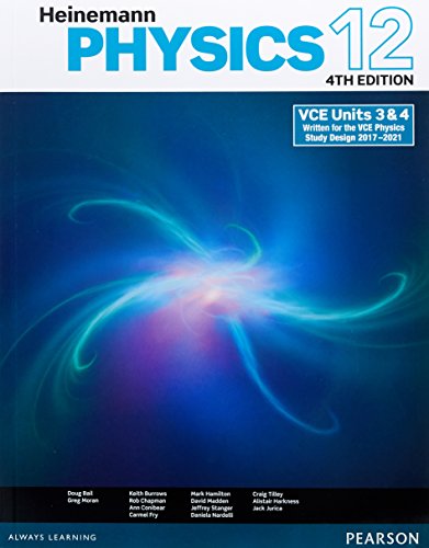 Heinemann Physics 12 (4th edition) ? Chapman (PDF Instant Download)