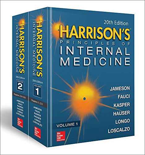 Harrison?s Principles of Internal Medicine (20th Edition) ? 2 volumes (PDF Instant Download)