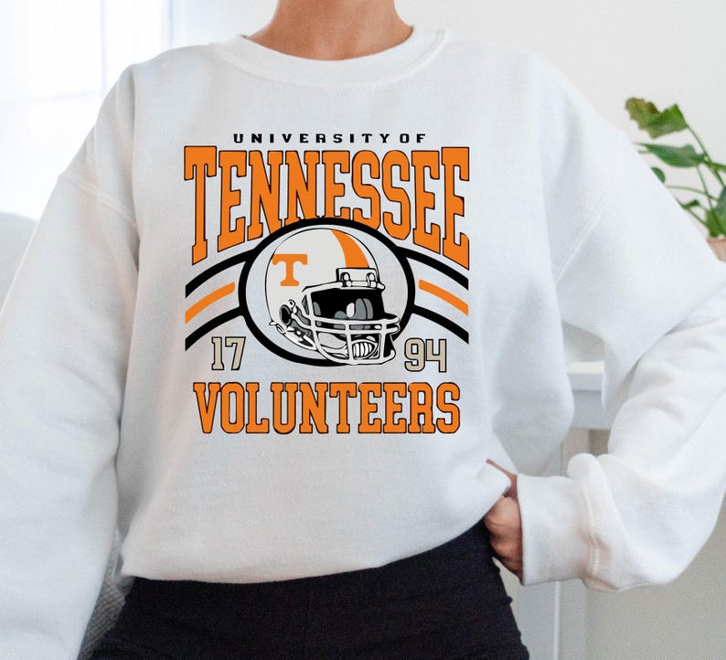 Tennessee Sweatshirt, University Of Tennessee Sweatshirt, Vintage Tennessee Sweatshirt, Tennessee Vols Sweater, Tennessee Volunteers For Men And Women
