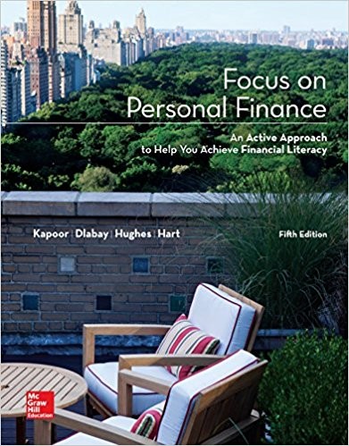 Focus on Personal Finance 5th Edition by Jack Kapoor (PDF Instant Download)