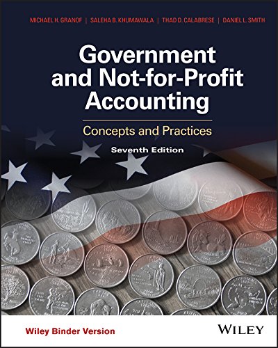 Government and Not-for-Profit Accounting 7th Edition (PDF Instant Download)