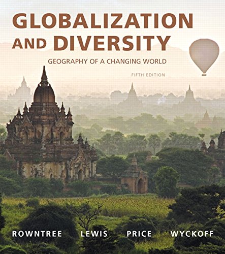Globalization and Diversity 5th Edition by Lester Rowntree (PDF Instant Download)