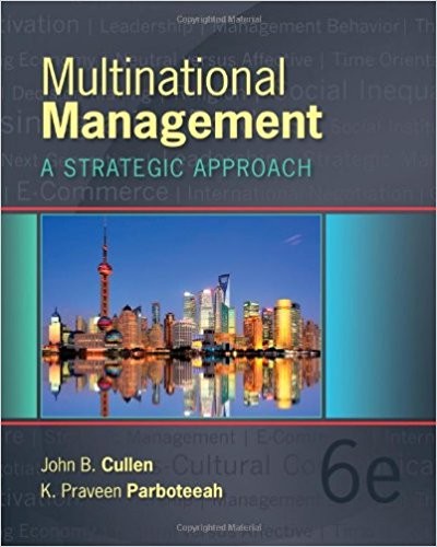 Multinational Management 6th Ediiton by Cullen (PDF Instant Download)